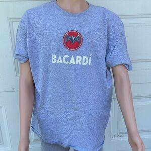 Bacardi Gray T-Shirt, XL